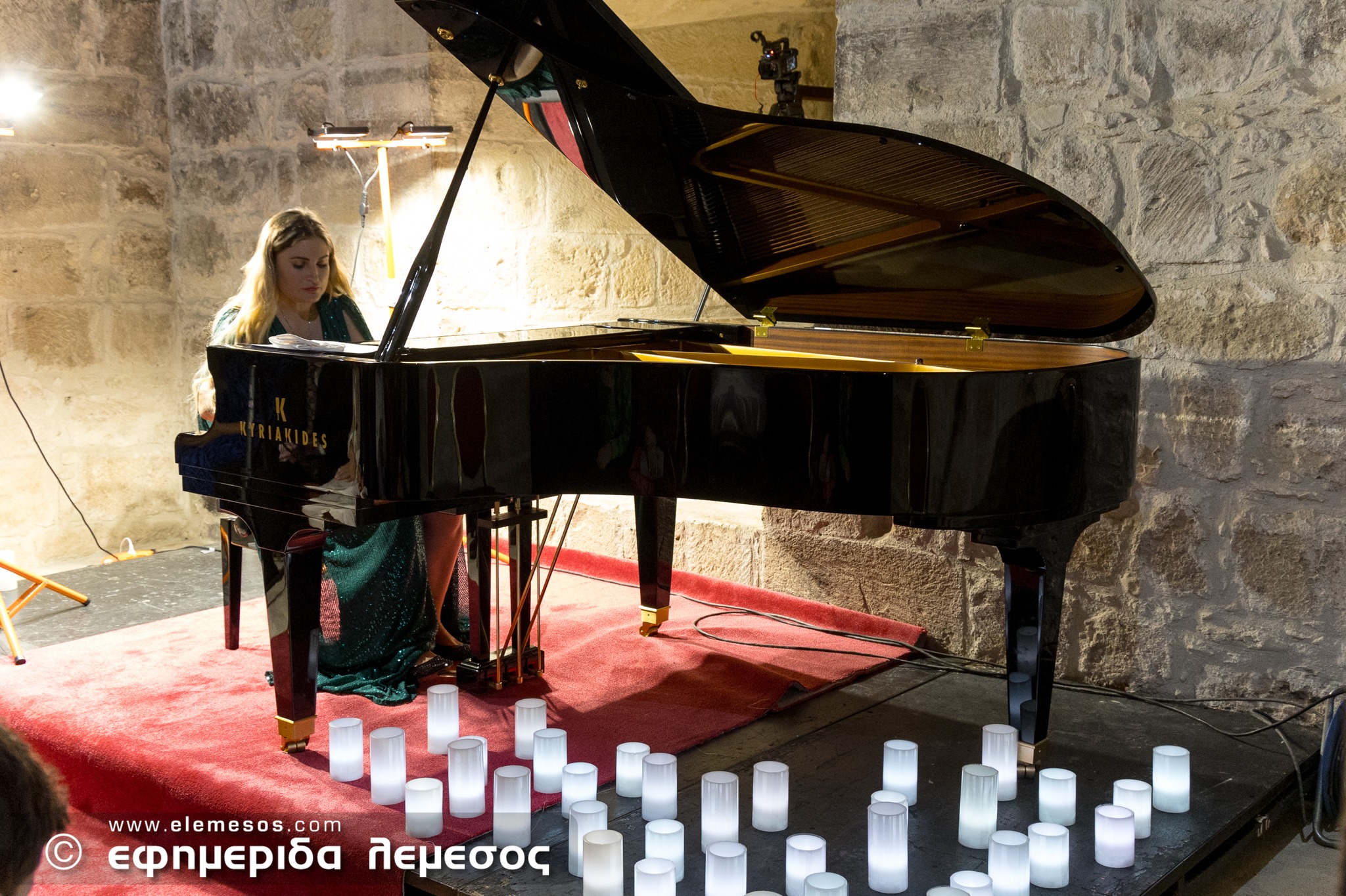 Για πρώτη φορά κονσέρτο πιάνου, εντός του Κάστρου Κολοσσίου